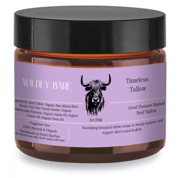 Timeless Tallow Balm for anti-aging wrinkle care
